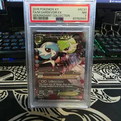2016 Pokemon Xy Generations Radiant Collection M Gardevoir EX #RC31 PSA 7 - Image 1