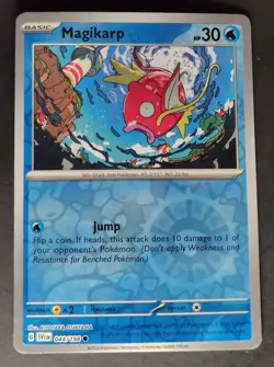 2023 Pokemon Scarlet & Violet Magikarp #044/198 Reverse Holo - Image 1