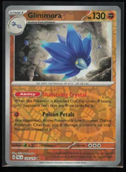 Glimmora 126/193 Pokemon Paldea Evolved Rare Near Mint Reverse Holo - Image 1
