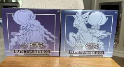 2x Pokemon TCG Chilling Reign Elite Trainer Box ETB New Sealed Pair - Image 1