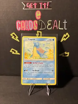 2018 Lapras 56/214 Rare Lost Thunder Rare Pokemon TCG - Image 1