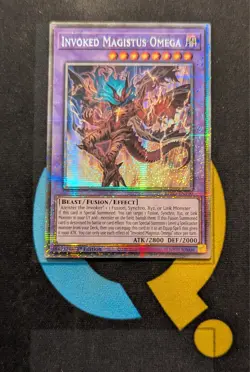 BPRO-EN100 Invoked Magistus Omega Starlight Rare 1st Edition YuGiOh - Image 1
