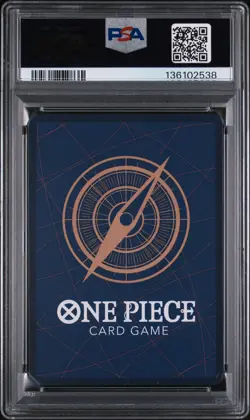 2025 ONE PIECE OP10-ROYAL BLOOD ALTERNATE ART #058 REBECCA PSA 10 - Image 2