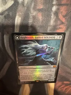 Sephiroth Fabled Soldier Magic the Gathering Card Final Fantasy Foil - Image 4