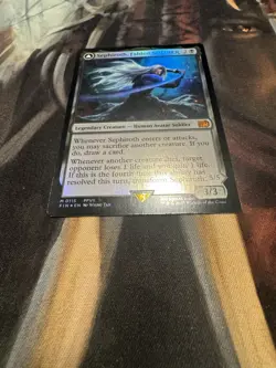 Sephiroth Fabled Soldier Magic the Gathering Card Final Fantasy Foil - Image 5