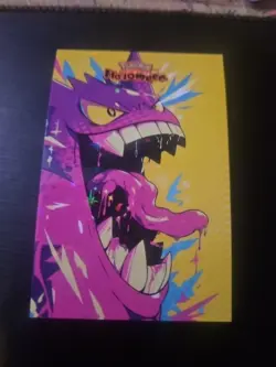 Gengar - Cracked Ice Holo - Halloween Card Database 2025 - Pokemon - Image 1