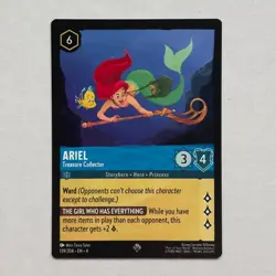 Ariel 139/204 Disney Lorcana Ursula's Return Regular Super Rare Card NM - Image 1