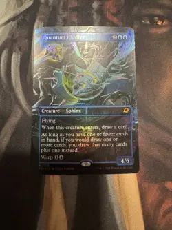 Quantum Riddler (Borderless) Edge of Eternities Foil - Image 1