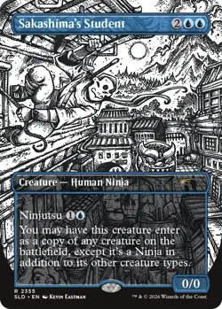 MTG Secret Lair TMNT Featuring: Kevin Eastman (Inks)- Foiled- Presale - Image 3