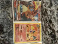 Pokemon Charizard GX & Charizard Card Lot – Trading Cards, English, Fire Type - Image 1