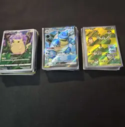97 Lot Pokemon TCG Chinese Card AR CHR SSR Pikachu Charizard Genger Holo JL89 - Image 1