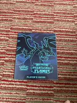 Pokemon Phantasmal Flames Player's Guide TCG Elite Trainer ETB Booklet - Image 1