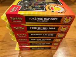 🚨Lot of 6🚨 Pokemon Day 2026 Collection Box Factory Sealed Brand New In Hand - Image 5