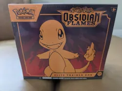 Pokemon Scarlet Violet Obsidian Flames Elite Trainer Box ETB - Image 1
