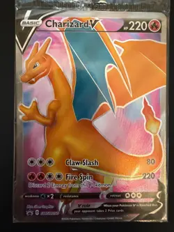 Charizard V - SWSH050 - Black Star Promo - Pokemon Card - SEALED - Image 1