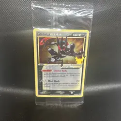 Pokemon Celebrations TCG Greninja Gold Star SWSH144 Black Star Promo Sealed - Image 1