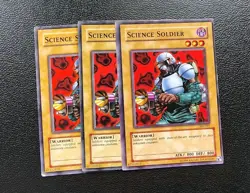 Yu-Gi-Oh - Science Soldier - Full Playset X3 - Image 1