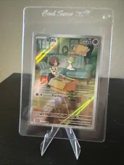 Pokemon TCG Ralts Scarlet & Violet Base Set Illustration Rare Card 211/198 - Image 1