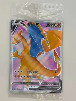 Charizard V SWSH050 SWSH: Sword & Shield Promo Cards Holo Sealed - Image 1