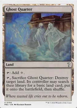 Ghost Quarter (White Border) - 109 - Mystery Booster 2 - NM - Normal - Image 1