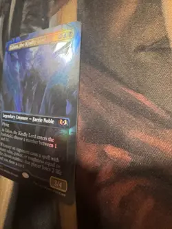 Talion, the Kindly Lord (Borderless) Foil, Near Mint, MTG Wilds of Eldraine - Image 2