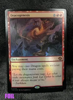 Dracogenesis Tarkir: Dragonstorm Foil NM - Image 1