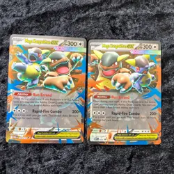 💥 Mega Kangaskhan ex 104/132 Double Rare & 025 Black Star Promo Pokemon Holo NM - Image 2