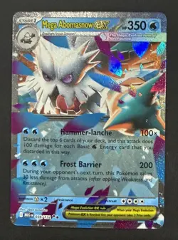 Mega Abomasnow ex 036/132 Double Rare Mega Evolution Pokemon NM PACK FRESH!! - Image 1