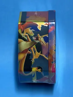 Pokemon Mega Charizard X & Charizard Metal Tin Trading Card Game 2025 - Image 4