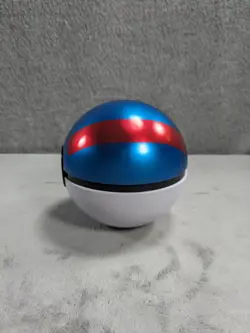 Pokemon Ball Collectible Tin Empty No Packs Red, White & Blue - Image 2
