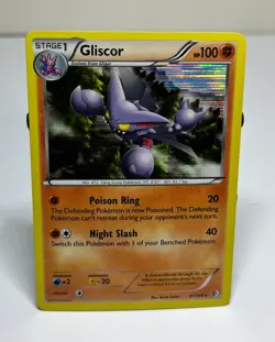 Pokemon - Gliscor - 81/149 - Boundaries Crossed - Holo Rare NM. Sold as seen - Image 1