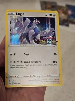 Lugia SWSH069 Vivid Voltage Stamped Promo - Pokemon TCG - M/NM - Image 2