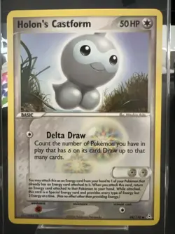 Pokemon TCG Holon's Castform 44/110 Holon Phantoms NM - Image 1