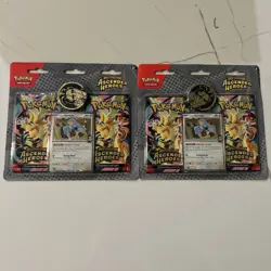 Pokemon TCG Ascended Heroes Collection Larry's Komala Blister 2-pack - Image 1