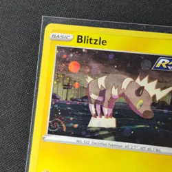 Blitzle - SWSH173 - Cosmos Holo - HD Swirl - Black Star Promo - Pokemon - LP - Image 2