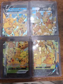 Pokemon Pikachu VMAX Promo Card Set Holo Rare Collection - Image 1