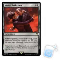 WOUND REFLECTION Universes Beyond: Doctor Who Magic MTG MINT CARD - Image 1
