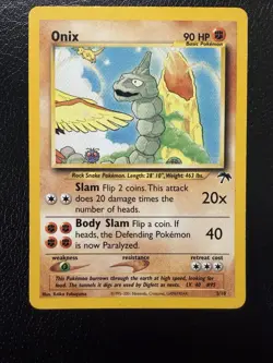 Pokemon Card - Onix Southern Islands 3/18 Promo MP - Image 1