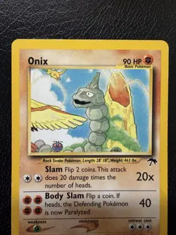 Pokemon Card - Onix Southern Islands 3/18 Promo MP - Image 2