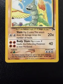Pokemon Card - Onix Southern Islands 3/18 Promo MP - Image 3