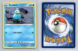 Ducklett #46/196 SWSH Lost Origin Common Pokemon 2022 TCG Card - Image 1