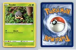 Seedot #11/196 SWSH Lost Origin Common Pokemon 2022 TCG Card - Image 1