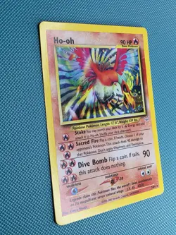 Pokemon TCG Neo Revelation Ho-Oh 7/64 Holo Rare Card WOTC Vintage - Image 4