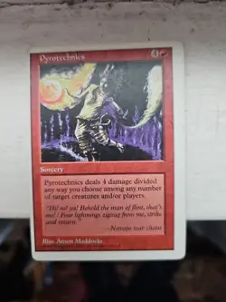 Pyrotechnics Mtg 5th Edition Misprint - Image 2