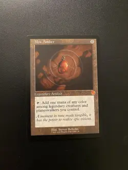 MTG Mox Amber MYTHIC Retro Border Brothers War English 035 NM 2022 - Image 1