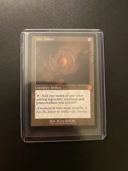 MTG Mox Amber MYTHIC Retro Border Brothers War English 035 NM 2022 - Image 3