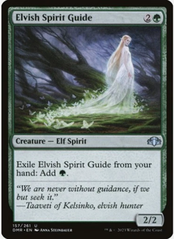 Elvish Spirit Guide (Regular, #157, NM) Dominaria Remastered (DMR), MTG - Image 1