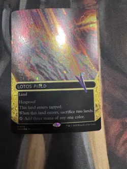 Lotus Field (0113) (Galaxy Foil) Edge of Eternities: Stellar Sights Foil - Image 1