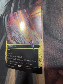 Lotus Field (0113) (Galaxy Foil) Edge of Eternities: Stellar Sights Foil - Image 2