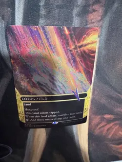 Lotus Field (0113) (Galaxy Foil) Edge of Eternities: Stellar Sights Foil - Image 4